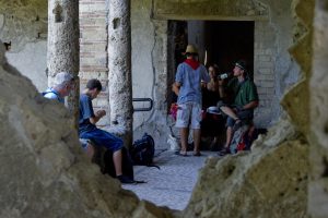 Der Schutz der Ausgrabungen in Pompeji!